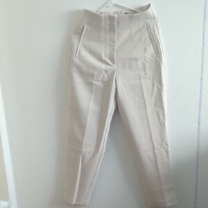 Zara Cream Tailored Pants